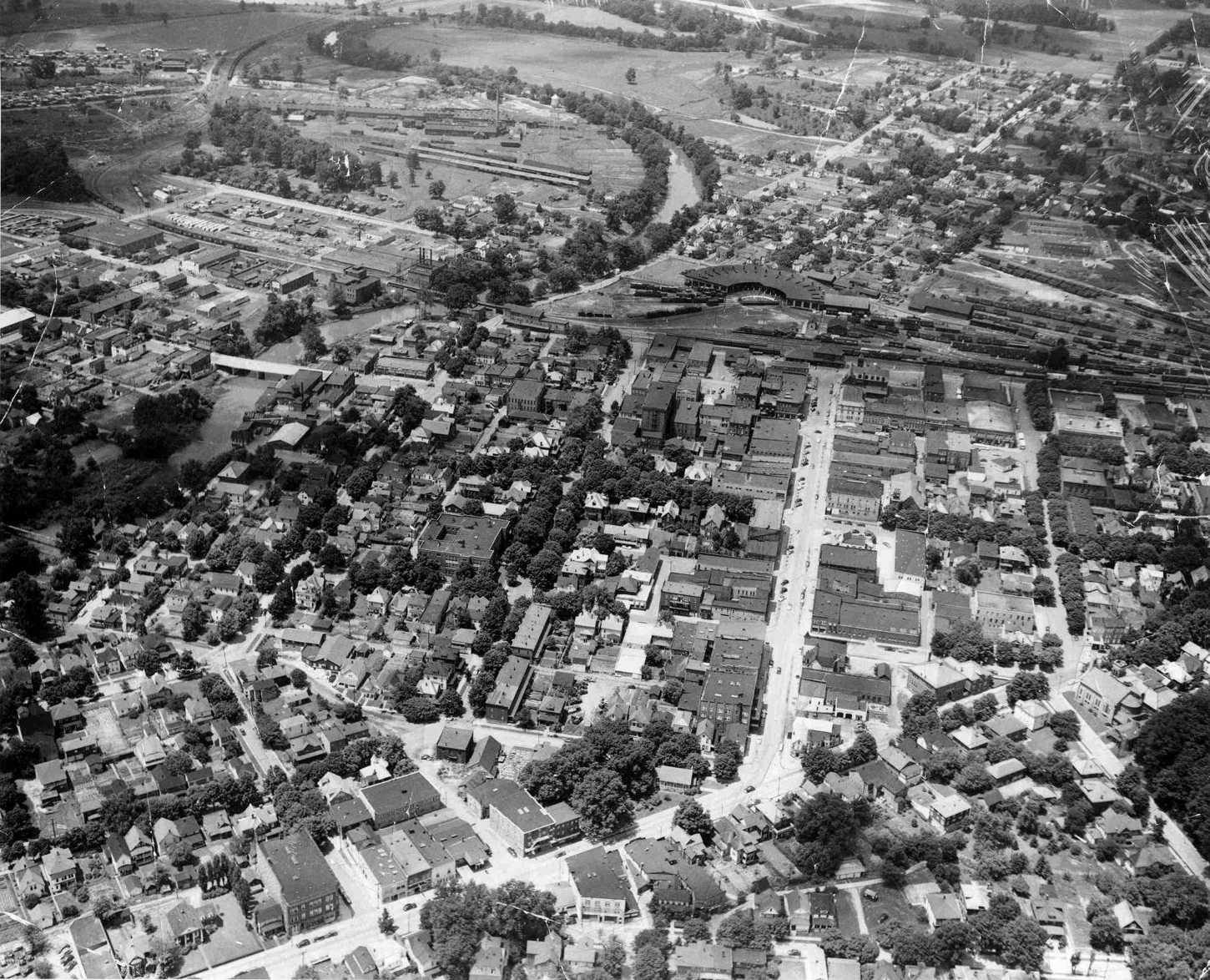 old elkins from the air